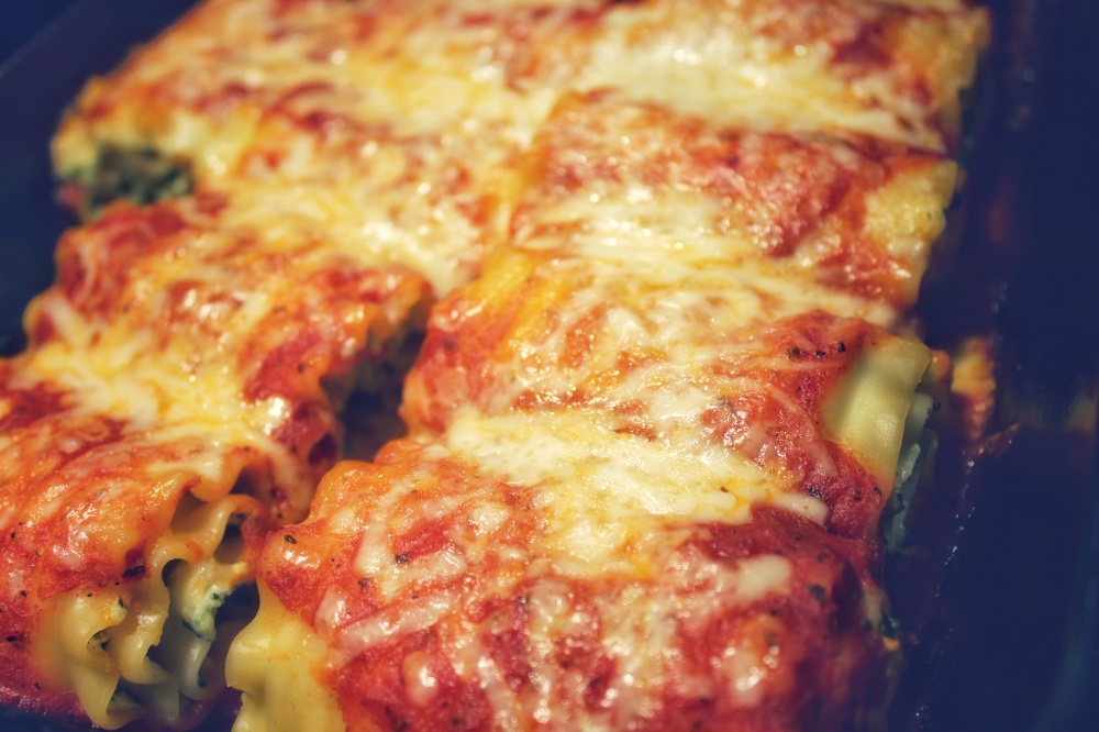 Pinterest Win! Spinach and Ricotta Lasagna Rolls